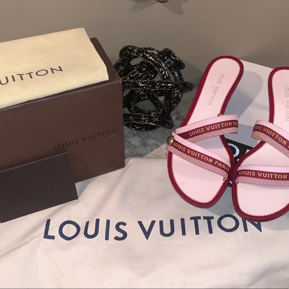 Louis Vuitton Tri- Color Slide - Picture 9 of 9